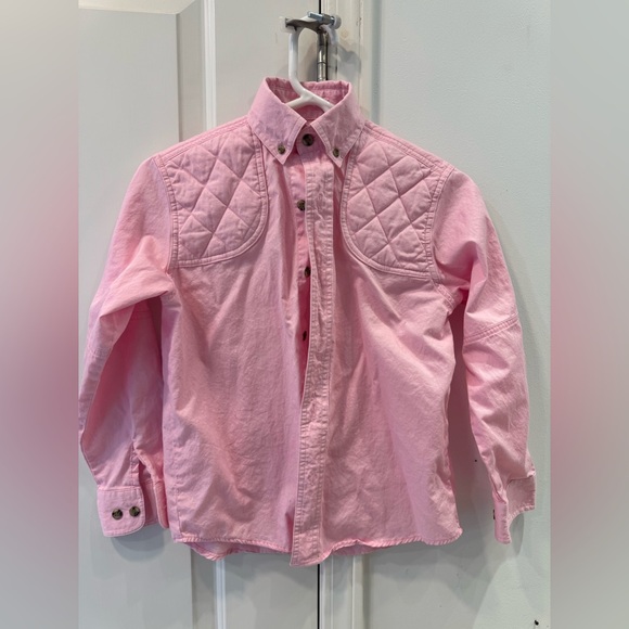 Kevins Other - Kevin’s Plantation Kids Pink Hunting Shirt Quilted Jacket